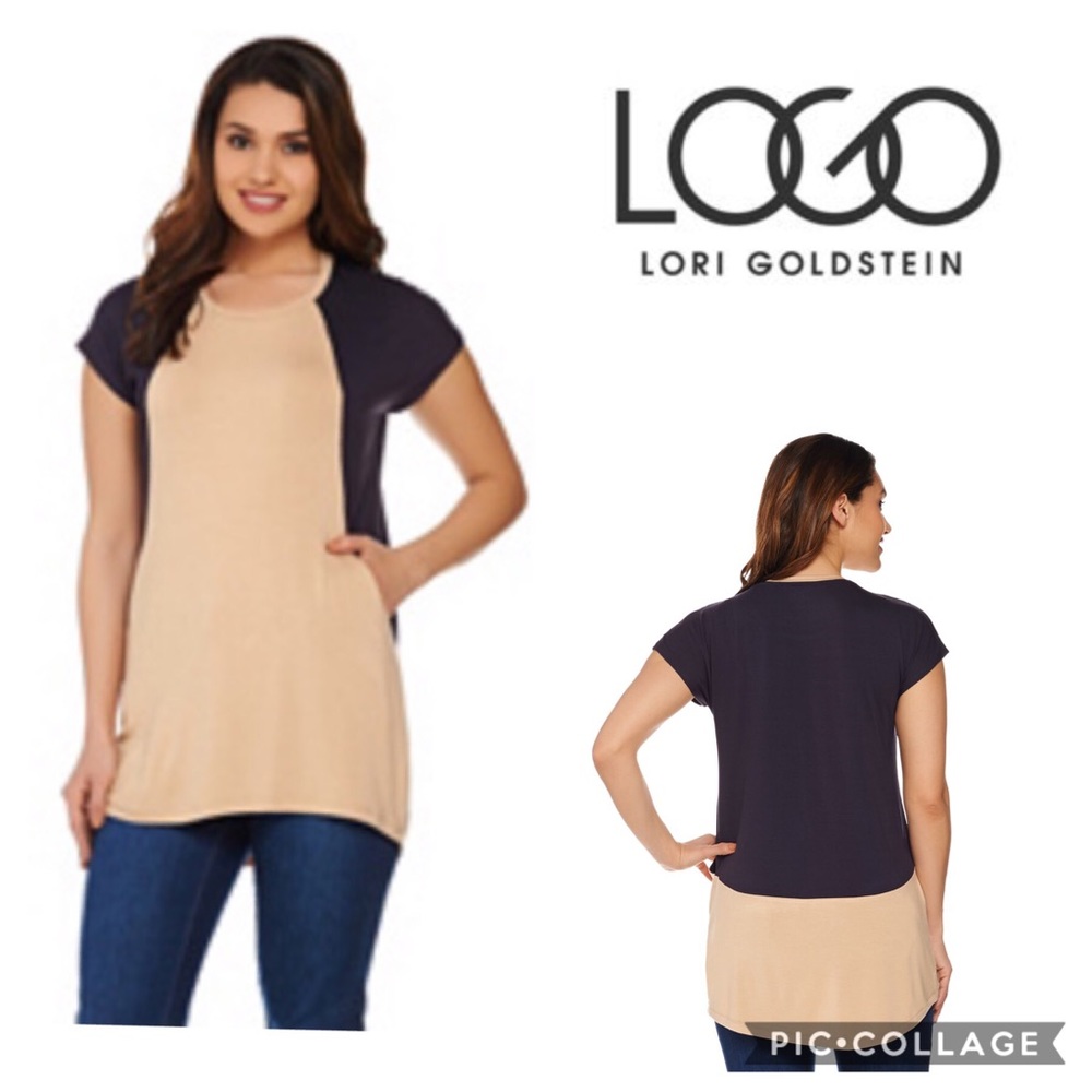 ❤️3/$20 LOGO Lori Goldstein Top Sz lg